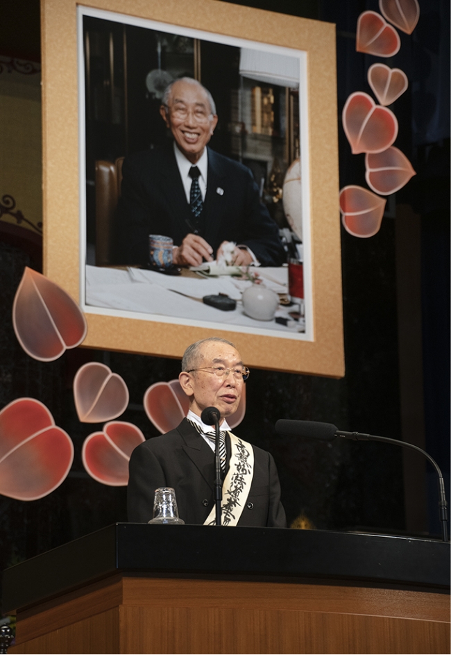 開祖さま生誕会の様子