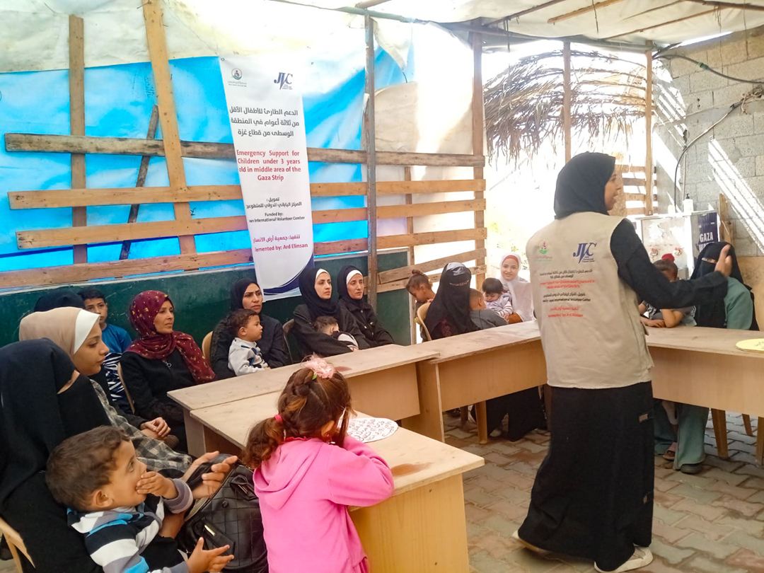 子どもの栄養についての保護者向け講習(JVC提供)