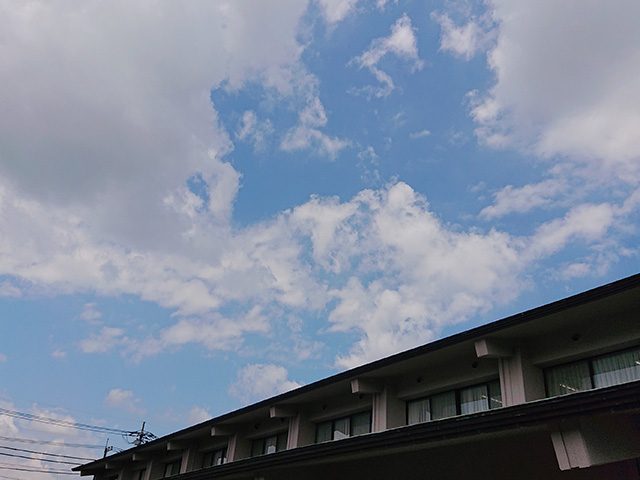 今日の青空8月31日 立正佼成会